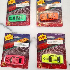90’s Die Cast Metal Car 6890 Series (4 cars) - Tai Cheong Toys
